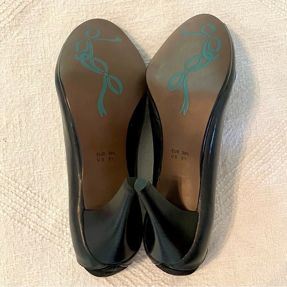 Poetic License A Girls Dream Black Bootie Heels Womens US8.5 EU39.5 - Picture 13 of 16